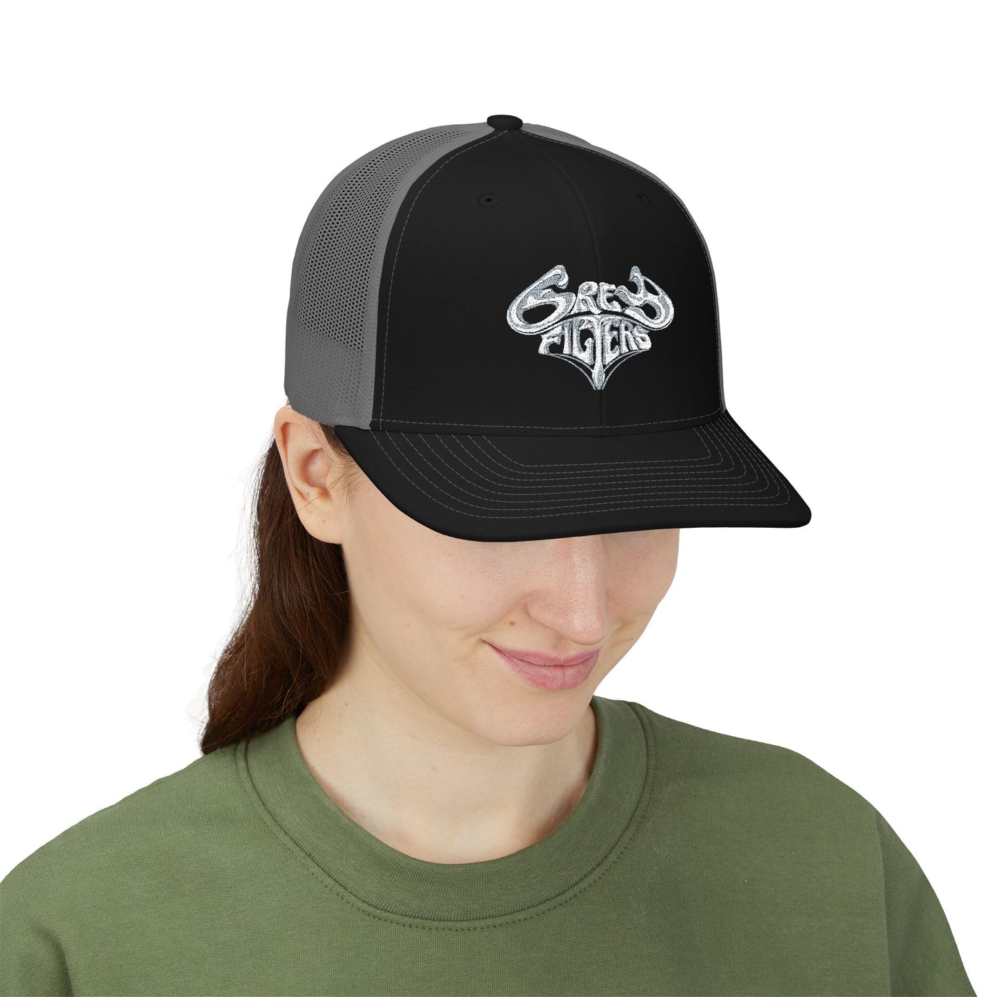 Grey Filters Trucker Hat