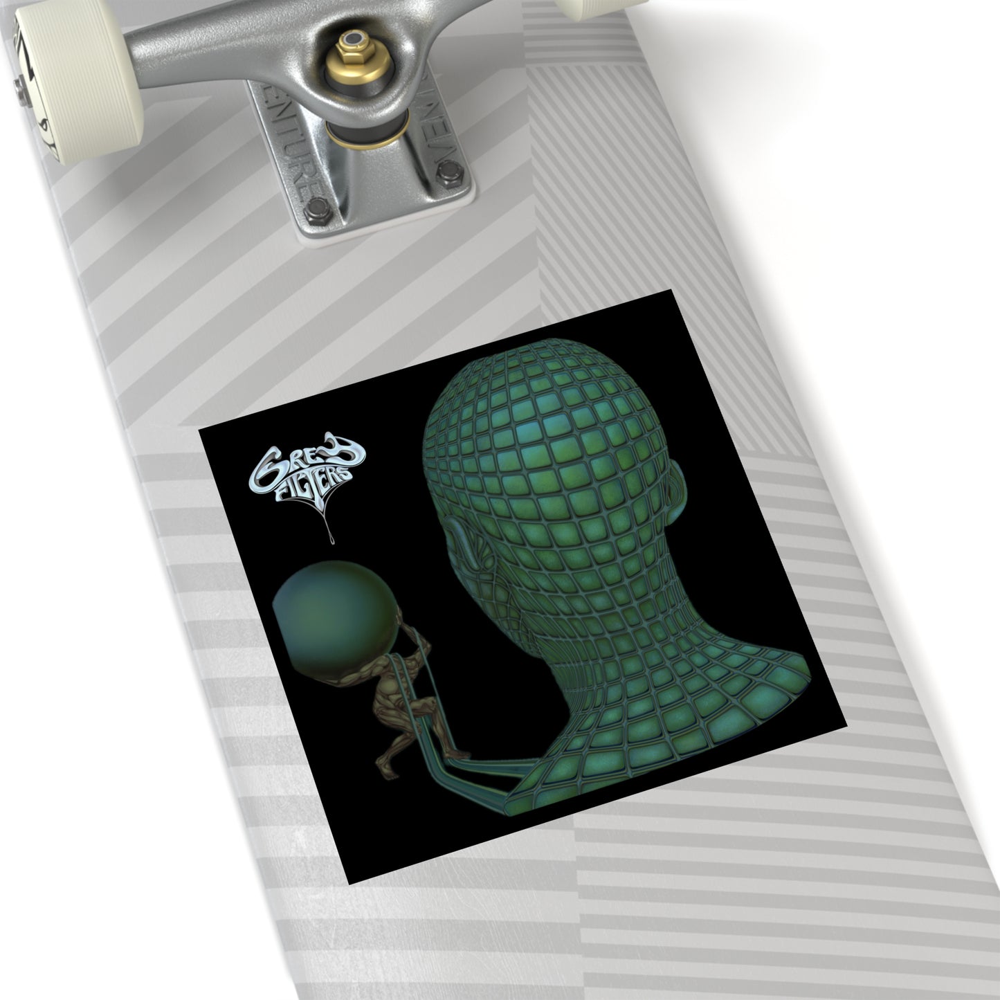 Grey Filters Album Sticker