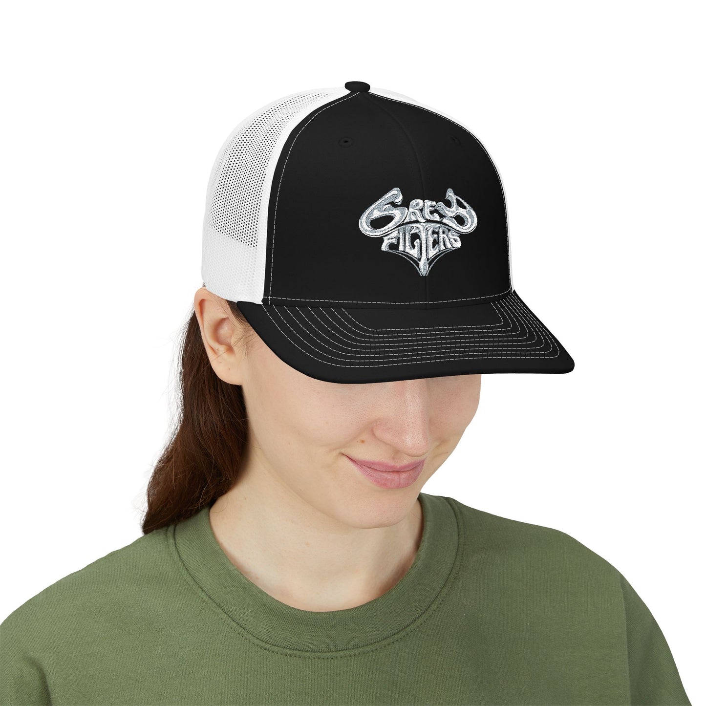 Grey Filters Trucker Hat