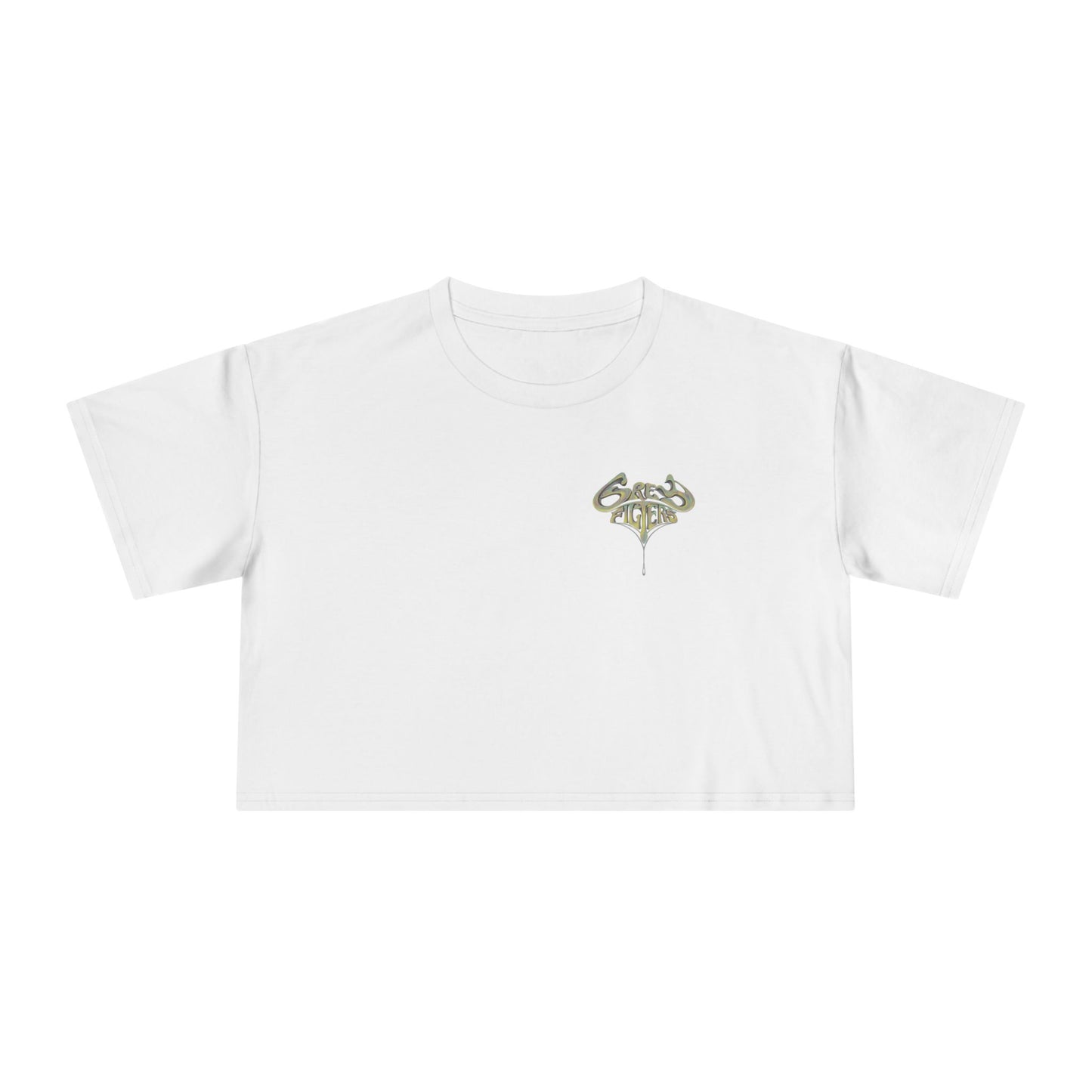 Grey Filters Women's Crop Tee